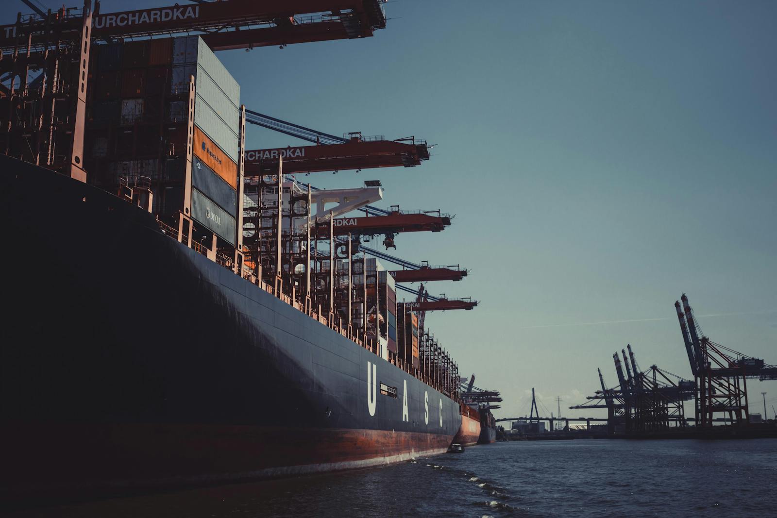 Moril Trading team coordinating shipments at a West African port